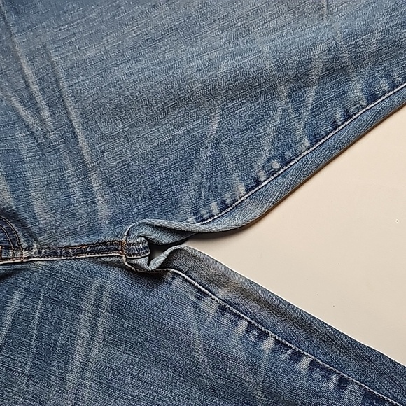 Madewell Cali Demi Boot Jeans Raw Hem Sz 32 - Picture 15 of 16